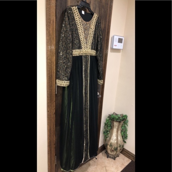 Kaftan Abaya Thobe Dress Fits Size Medium - XL NEW - Picture 8 of 8